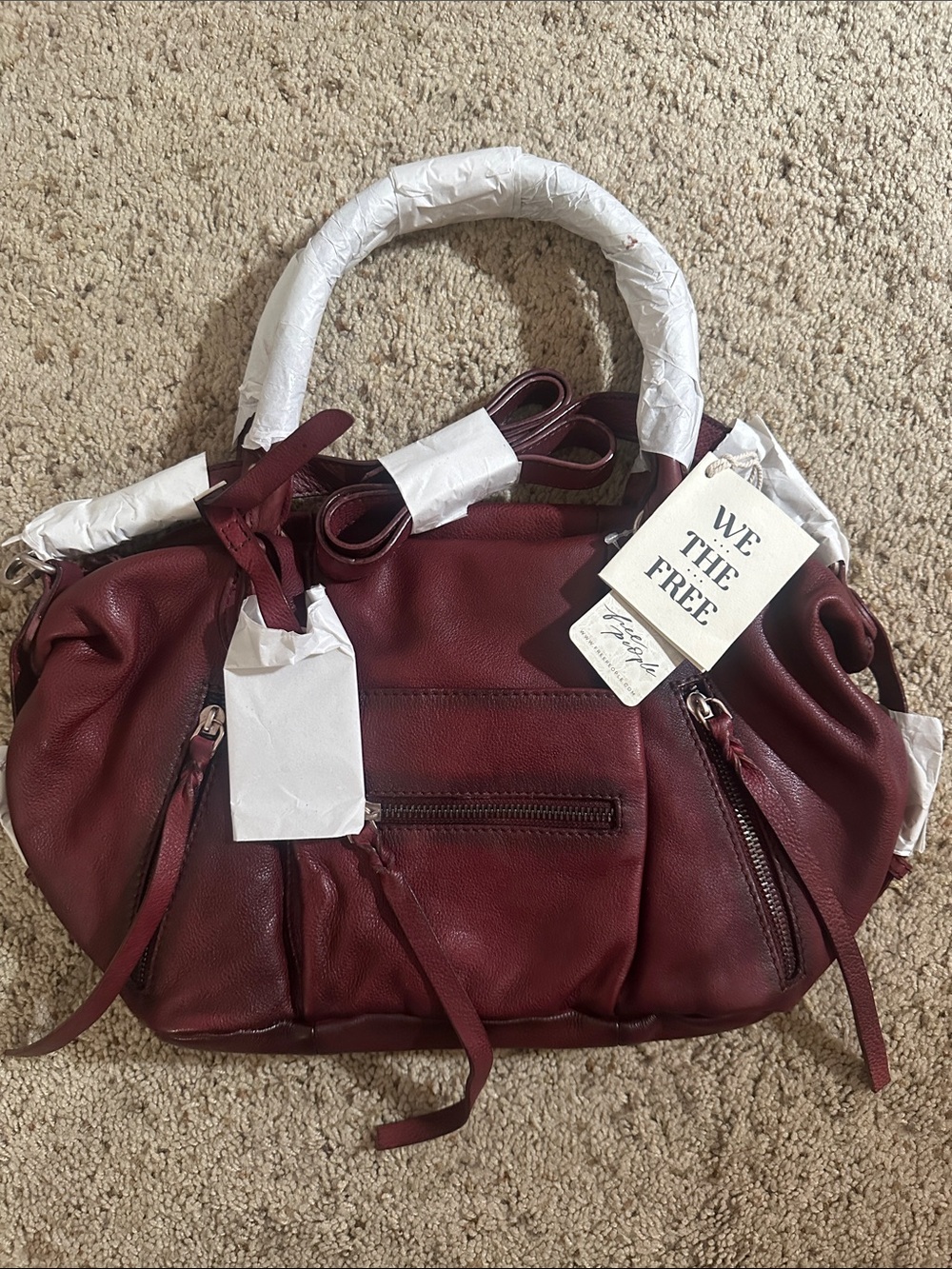 We The Free Baby Emerson Tote Bag- Red Rock - Picture 2 of 3